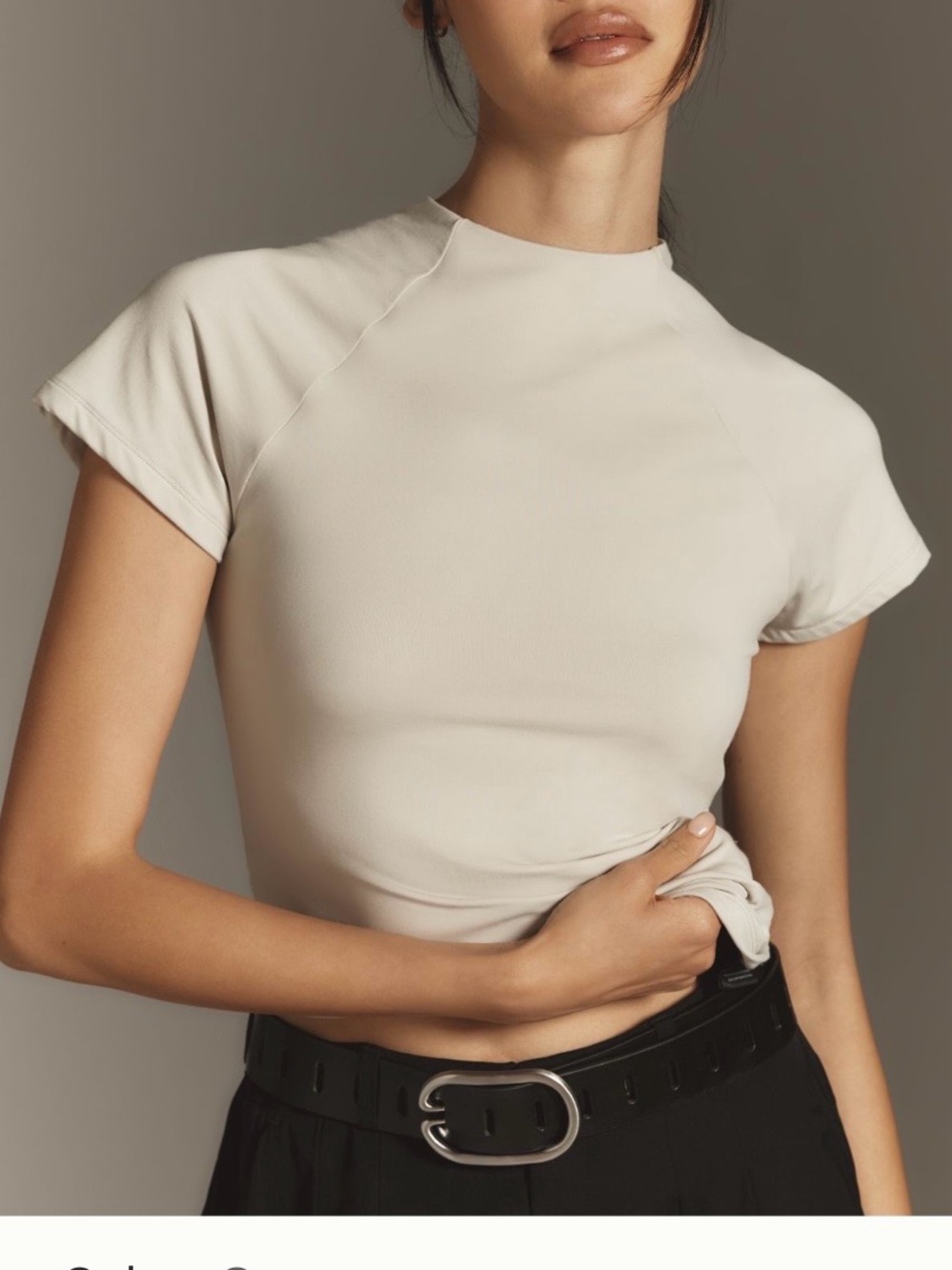 Anthropologie Black Short Sleeve Tee
NWOT